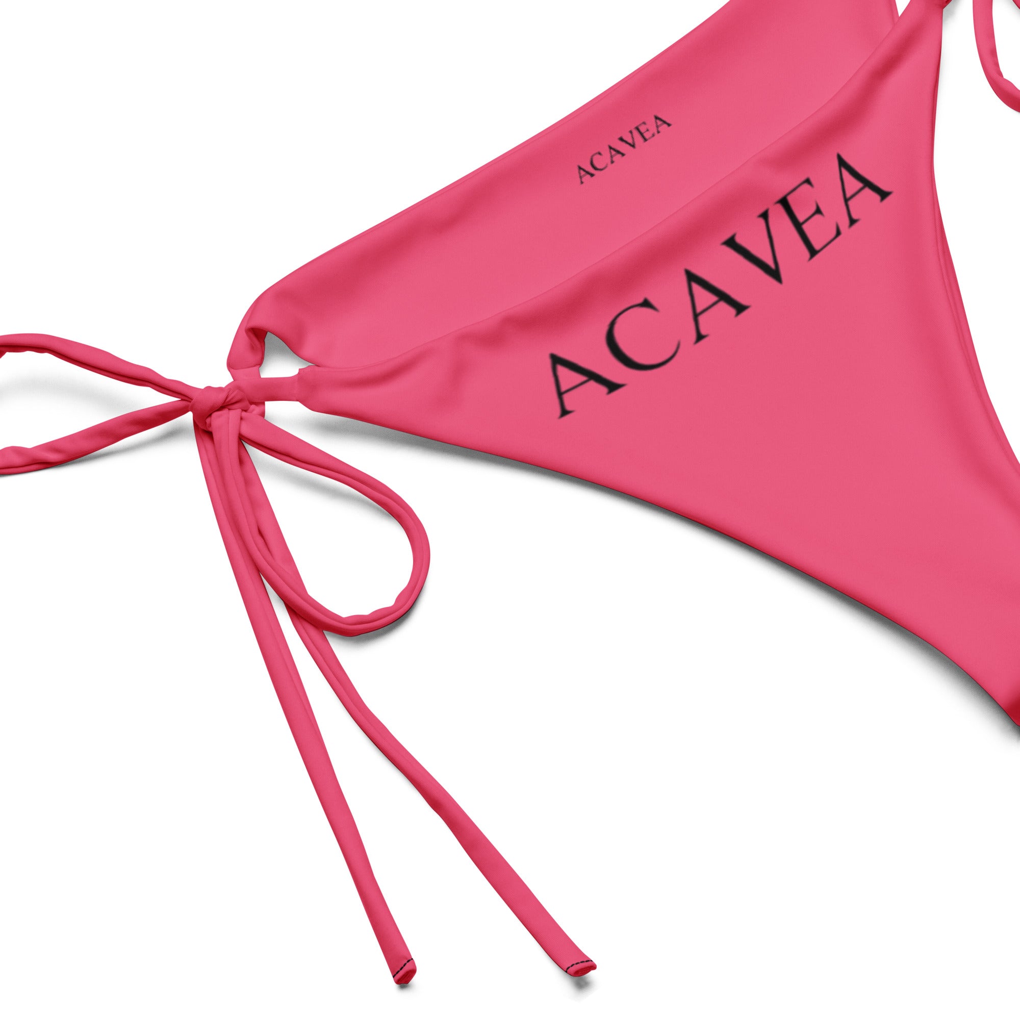 Acavea Women's Pink String Bikini Bottom